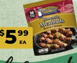Tony’s Fresh Market Dutch Farms Homestyle Meatballs offer