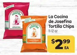 Tony’s Fresh Market La Cocina de Josefina Tortilla Chips offer