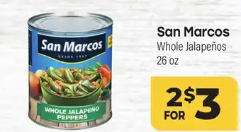 Tony’s Fresh Market San Marcos offer