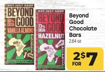 Tony’s Fresh Market Beyond Good Chocolate Bars offer