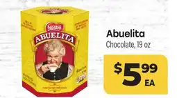 Tony’s Fresh Market Abuelita Chocolate offer