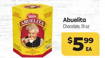 Tony’s Fresh Market Abuelita Chocolate offer