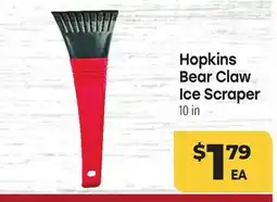 Tony’s Fresh Market Hopkins Bear Claw Ice Scraper offer