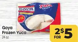 Tony’s Fresh Market Goya Frozen Yuca offer