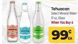 Tony’s Fresh Market Tehuacan Select Mineral Water offer