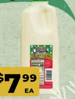 Tony’s Fresh Market EGG NOG offer
