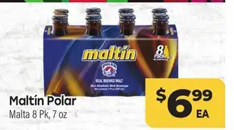 Tony’s Fresh Market Maltín Polar Malta offer