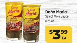 Tony’s Fresh Market Doña María Select Mole Sauce offer