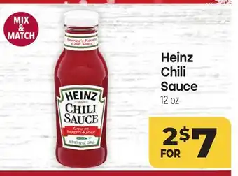 Tony’s Fresh Market Heinz Chili Sauce offer