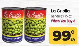 Tony’s Fresh Market La Criolla Gandules offer