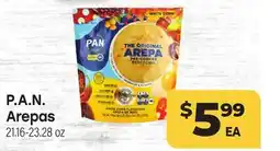 Tony’s Fresh Market P.A.N. Arepas offer