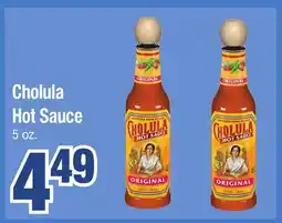 Jewel-Osco Cholula Hot Sauce offer