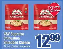 Jewel-Osco V&V Supremo Chihuahua Shredded Cheese offer