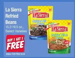 Jewel-Osco La Sierra Refried Beans offer