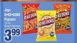 Jewel-Osco Jays O • KE • DOKE Popcorn offer