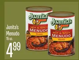 Jewel-Osco Junita's Menudo offer