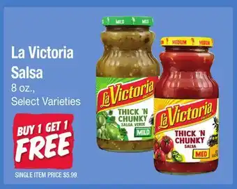 Jewel-Osco La Victoria Salsa offer