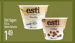 Jewel-Osco Esti Yogurt offer