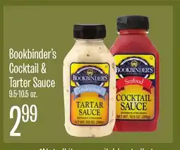 Jewel-Osco Bookbinder's Cocktail & Tarter Sauce offer
