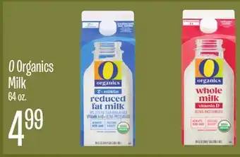 Jewel-Osco O Organics Milk offer