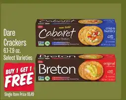 Jewel-Osco Dare Crackers offer