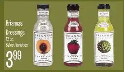 Jewel-Osco Briannas Dressings offer