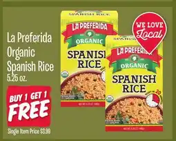 Jewel-Osco La Preferida Organic Spanish Rice offer