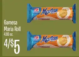 Jewel-Osco Gamesa Maria Roll offer