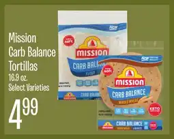 Jewel-Osco Mission Carb Balance Tortillas offer