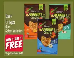 Jewel-Osco Dare Crisps offer
