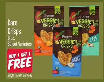 Jewel-Osco Dare Crisps offer