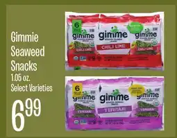 Jewel-Osco Gimmie Seaweed Snacks offer