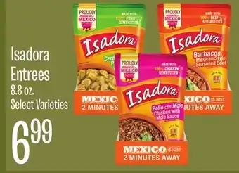 Jewel-Osco Isadora Entrees offer