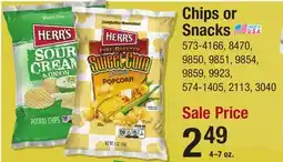 Menards Chips or Snacks offer