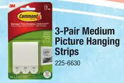 Menards 3-Pair Medium Picture Hanging Strips offer