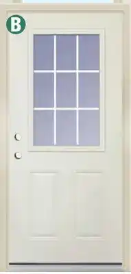 Menards Internal Grille Half Lite offer