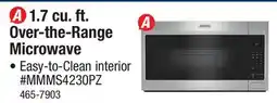 Menards MAYTAG 1.7 cu. ft. AA Over-the-Range Microwave offer