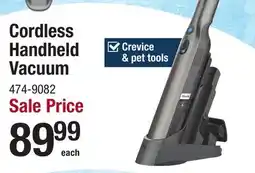 Menards Cordless Handheld Vacuum offer