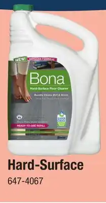 Menards Hard-Surface offer