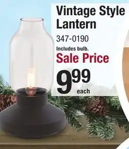 Menards Vintage Style Lantern offer