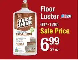 Menards Floor Luster offer