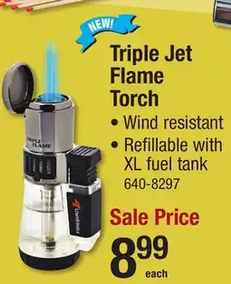 Menards Triple Jet Flame Torch offer