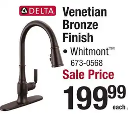 Menards Venetian Bronze Finish offer