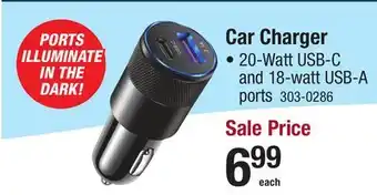 Menards XTREME Car Charger offer