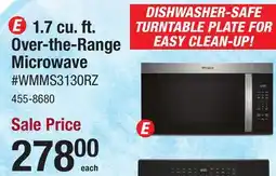 Menards 1.7 cu. ft. Over-the-Range Microwave offer
