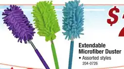 Menards Extendable Microfiber Duster offer