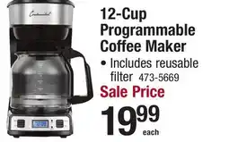 Menards 12-Cup Programmable Coffee Maker offer
