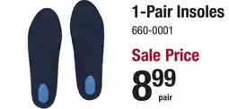 Menards 1-Pair Insoles offer