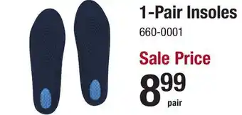 Menards 1-Pair Insoles offer