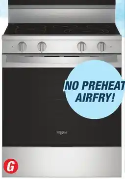 Menards Whirlpool 5.3 cu. ft. Electric Range offer